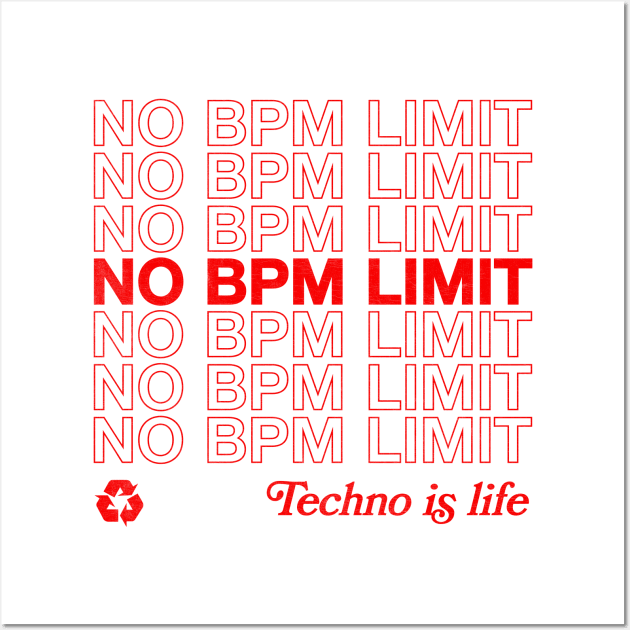 No BPM Limit Wall Art by DankFutura